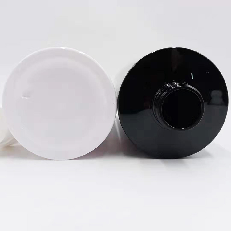 1000ml black shampoo cosmetic bottles