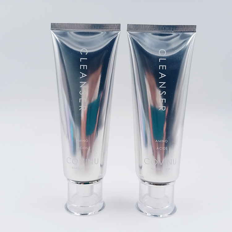 Silver Cosmetic Tube